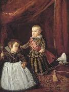 Diego Velazquez Le Prince Baltasar Carlos avec son nain (df02) oil painting picture wholesale